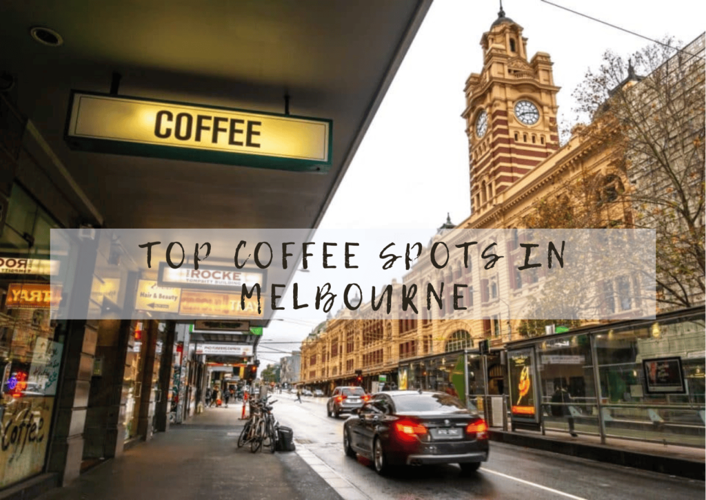 A cup of specialty coffee served at a trendy Melbourne café, showcasing rich crema and artistic latte art in a cozy coffee shop setting.