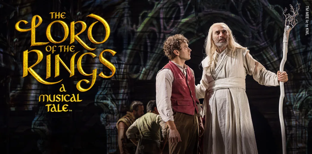 The Lord of the Rings Musical cast performing live in Melbourne 2025 at Comedy Theatre
