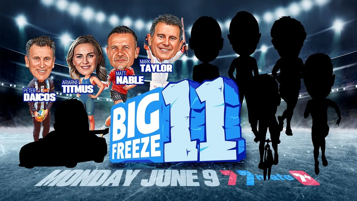 Fans at the MCG cheering during King’s Birthday AFL Match 2025 & Big Freeze 11