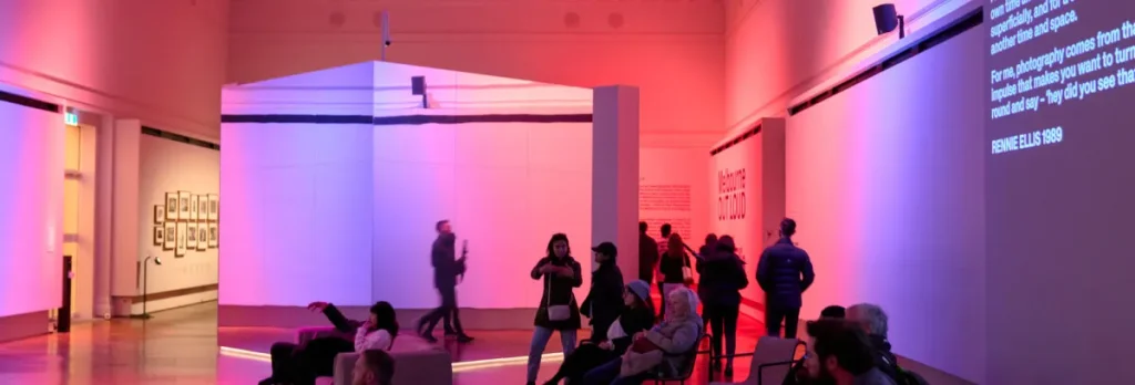 Visitors exploring a hidden heritage building during Open House Melbourne 2025