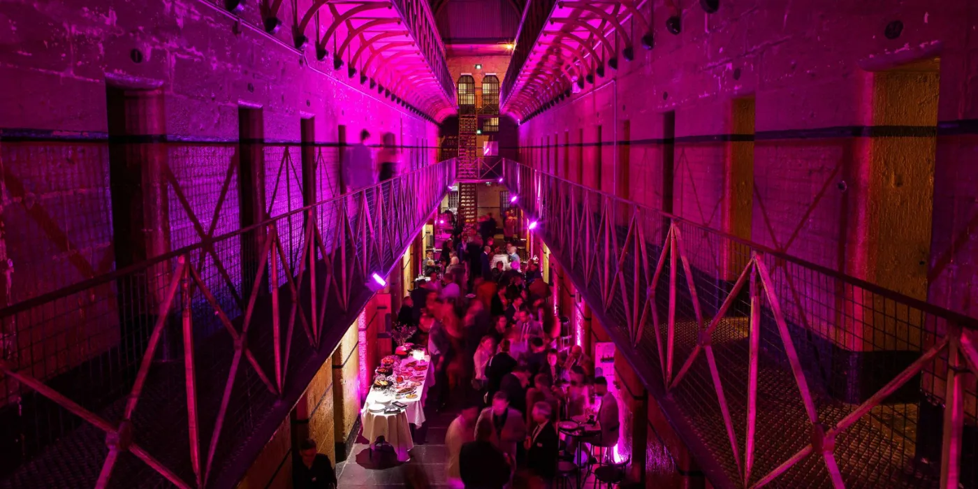 Haunted house in Melbourne lit up for Halloween night