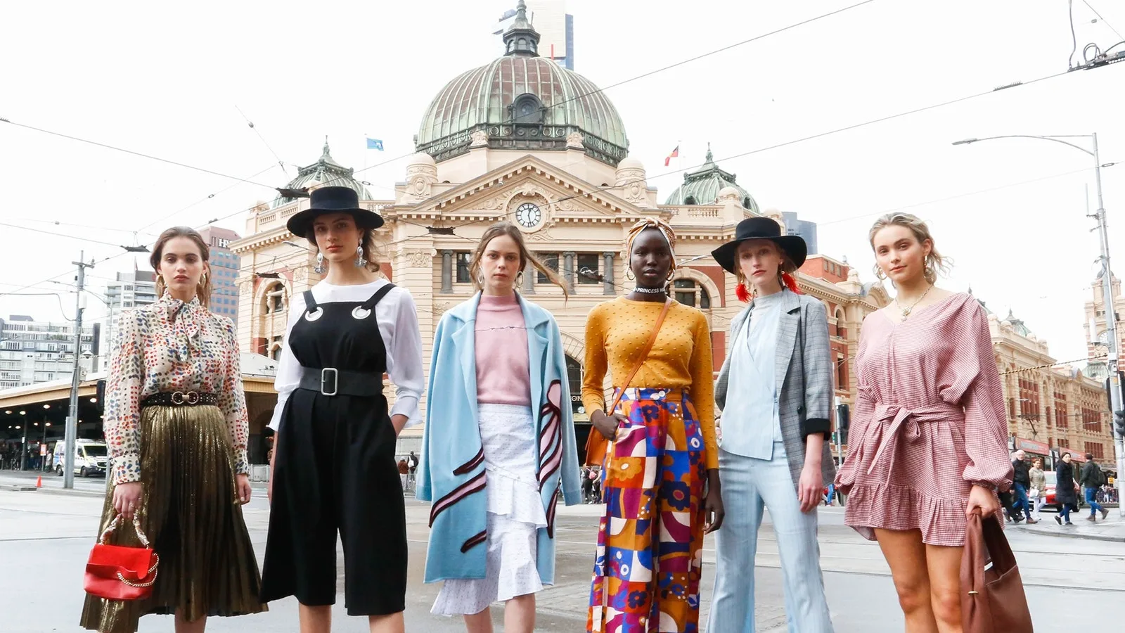 Models and performers at Fashion Week 2025 Melbourne runway shows