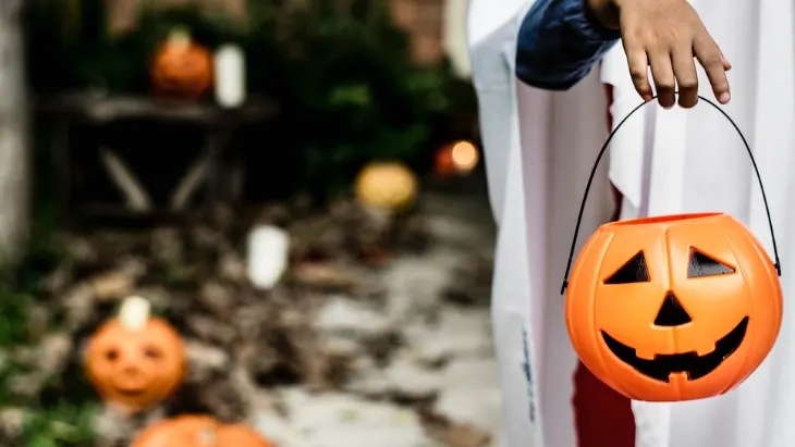 Skyline Melbourne Scare Park Halloween event with Ferris Wheel and haunted maze